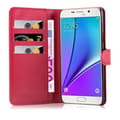 Miniatyrbild 2 av 5: Samsung Galaxy NOTE 5 Plånboksfodral Fodral Skal Case med magnetisk stängning, ståfunktion och kortplats