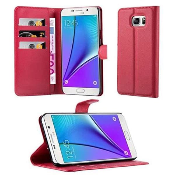 Samsung Galaxy NOTE 5 Plånboksfodral Fodral Skal Case med magnetisk stängning, ståfunktion och kortplats