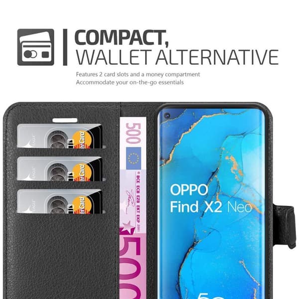 Oppo FIND X2 NEO Pungetui Cover Case ()