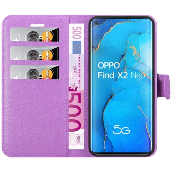 Oppo FIND X2 NEO Pungetui Cover Case ()