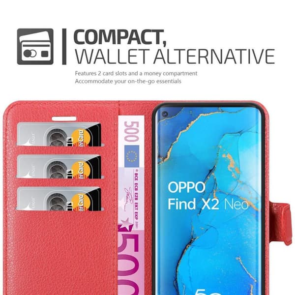 Oppo FIND X2 NEO Pungetui Cover Case ()