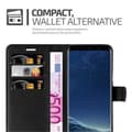 Miniatyrbild 4 av 6: Samsung Galaxy S8 Plånboksfodral Fodral Skal Case med magnetisk stängning, ståfunktion och kortplats