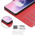 Miniatyrbild 5 av 8: OnePlus 7 PRO Plånboksfodral Fodral Skal Case med magnetisk stängning, ståfunktion och kortplats