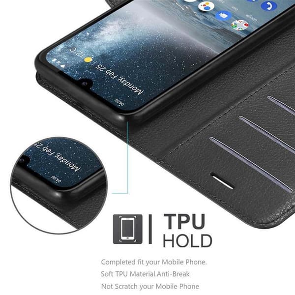 Nokia 4.2 Plånboksfodral Fodral Skal Case med magnetisk stängning, ståfunktion och kortplats