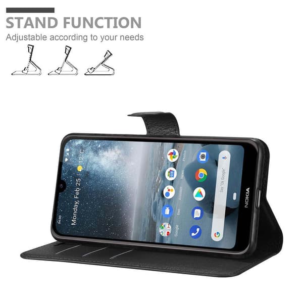 Nokia 4.2 Plånboksfodral Fodral Skal Case med magnetisk stängning, ståfunktion och kortplats
