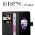 Miniatyrbild 5 av 6: OnePlus 5 Plånboksfodral Fodral Skal Case med magnetisk stängning, ståfunktion och kortplats