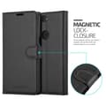 Pikkukuva 3 / 6: OnePlus 5T Suojakotelo Lompakkokotelo Matkapuhelinkotelo Suojakuori jossa magneettisuljenta, jalusta-toiminto ja korttitasku