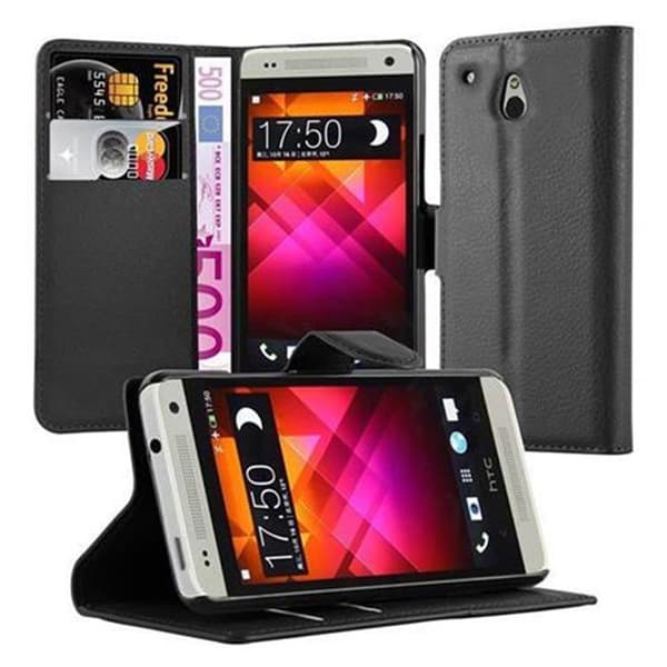 HTC ONE M4 MINI Plånboksfodral Fodral Skal Case med magnetisk stängning, ståfunktion och kortplats