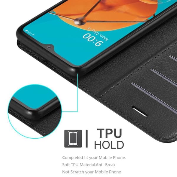 LG KQ51 Plånboksfodral Fodral Skal Case med magnetisk stängning, ståfunktion och kortplats