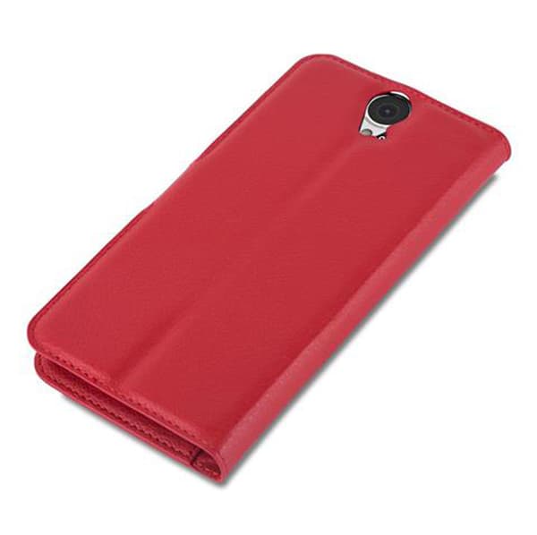 Deksel til HTC ONE E9 PLUS Lommebokdeksel med magnetisk lukking, stativfunksjon og kortlomme