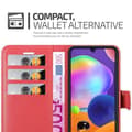 Miniatyrbilde 3 av 8: Deksel til Samsung Galaxy A31 Lommebokdeksel med magnetisk lukking, stativfunksjon og kortlomme