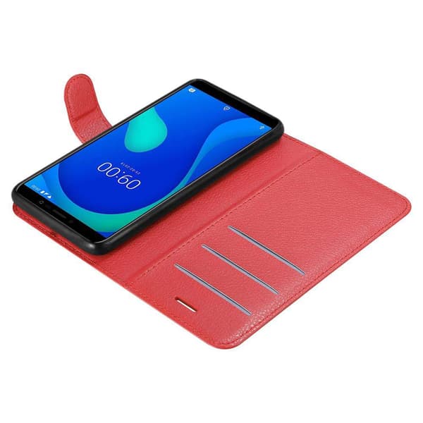 WIKO Y80 Plånboksfodral Fodral Skal Case med magnetisk stängning, ståfunktion och kortplats