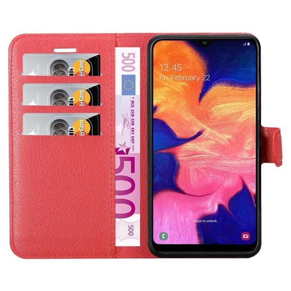 Samsung Galaxy A10 / M10 Plånboksfodral Fodral Skal Case med magnetisk stängning, ståfunktion och kortplats