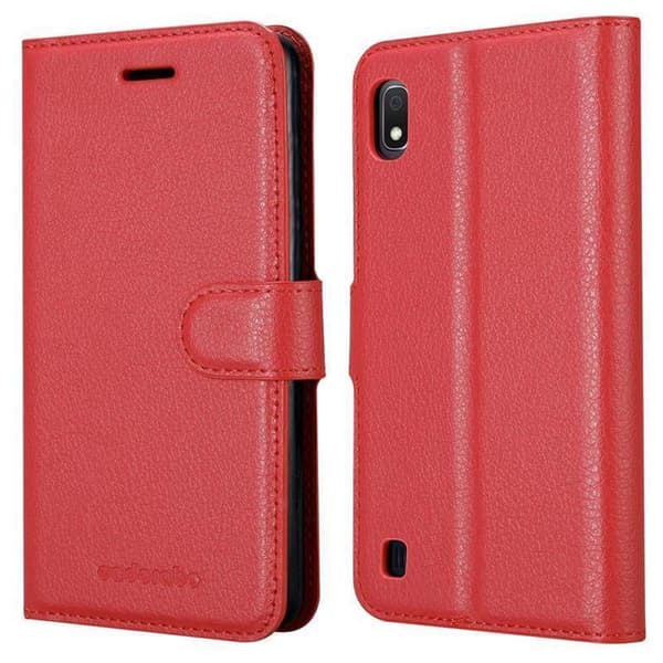 Samsung Galaxy A10 / M10 Suojakotelo Lompakkokotelo Matkapuhelinkotelo Suojakuori jossa magneettisuljenta, jalusta-toiminto ja korttitasku