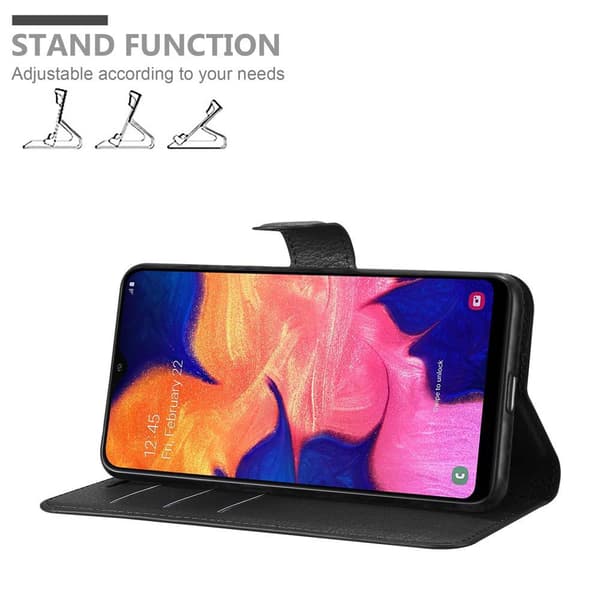 Samsung Galaxy A10 / M10 Plånboksfodral Fodral Skal Case med magnetisk stängning, ståfunktion och kortplats