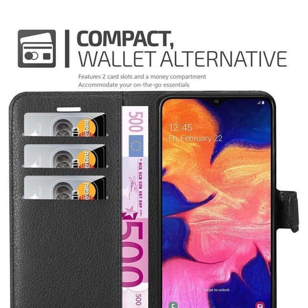 Samsung Galaxy A10 / M10 Plånboksfodral Fodral Skal Case med magnetisk stängning, ståfunktion och kortplats
