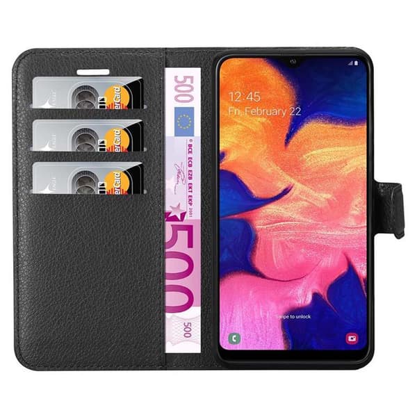 Samsung Galaxy A10 / M10 Plånboksfodral Fodral Skal Case med magnetisk stängning, ståfunktion och kortplats
