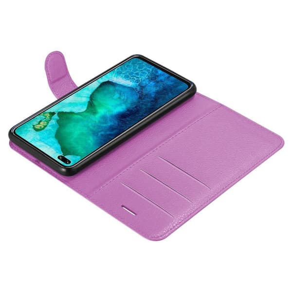 Deksel til Honor View 30 PRO Lommebokdeksel med magnetisk lukking, stativfunksjon og kortlomme