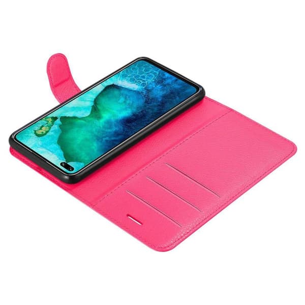 Deksel til Honor View 30 PRO Lommebokdeksel med magnetisk lukking, stativfunksjon og kortlomme