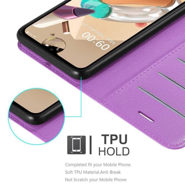 LG K41S Suojakotelo Lompakkokotelo Matkapuhelinkotelo Suojakuori jossa magneettisuljenta, jalusta-toiminto ja korttitasku