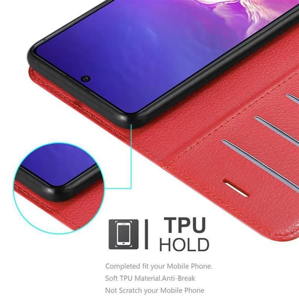 Samsung Galaxy A91 / S10 LITE / M80s Plånboksfodral Fodral Skal Case med magnetisk stängning, ståfunktion och kortplats