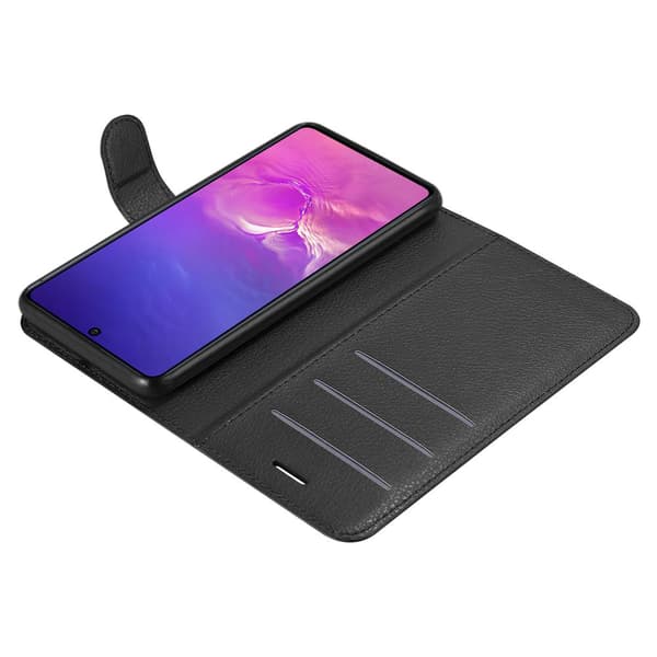Samsung Galaxy A91 / S10 LITE / M80s Suojakotelo Lompakkokotelo Matkapuhelinkotelo Suojakuori jossa magneettisuljenta, jalusta-toiminto ja korttitasku