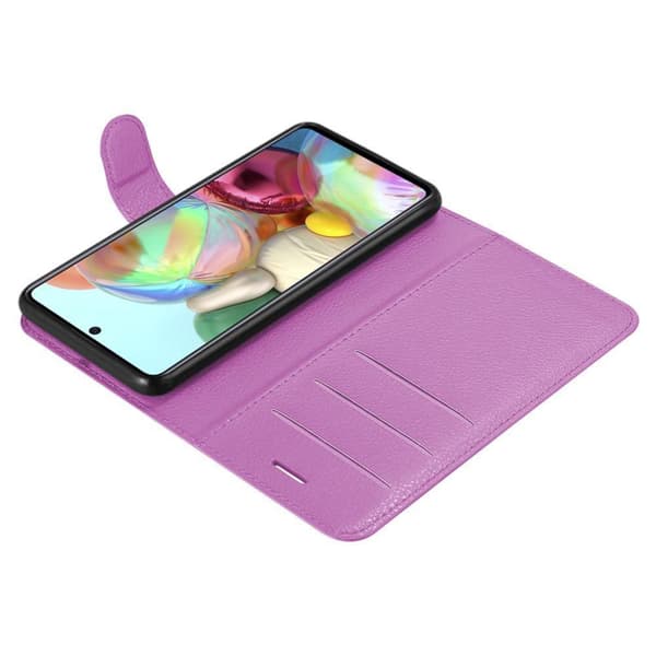 Samsung Galaxy A71 5G Suojakotelo Lompakkokotelo Matkapuhelinkotelo Suojakuori jossa magneettisuljenta, jalusta-toiminto ja korttitasku