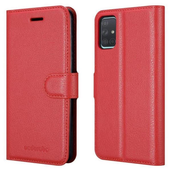 Samsung Galaxy A71 5G Suojakotelo Lompakkokotelo Matkapuhelinkotelo Suojakuori jossa magneettisuljenta, jalusta-toiminto ja korttitasku