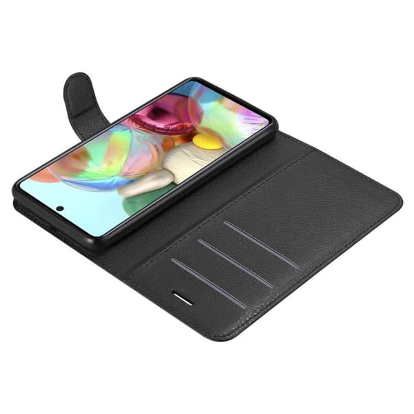 Samsung Galaxy A71 5G Suojakotelo Lompakkokotelo Matkapuhelinkotelo Suojakuori jossa magneettisuljenta, jalusta-toiminto ja korttitasku