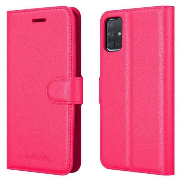 Samsung Galaxy A71 5G Suojakotelo Lompakkokotelo Matkapuhelinkotelo Suojakuori jossa magneettisuljenta, jalusta-toiminto ja korttitasku