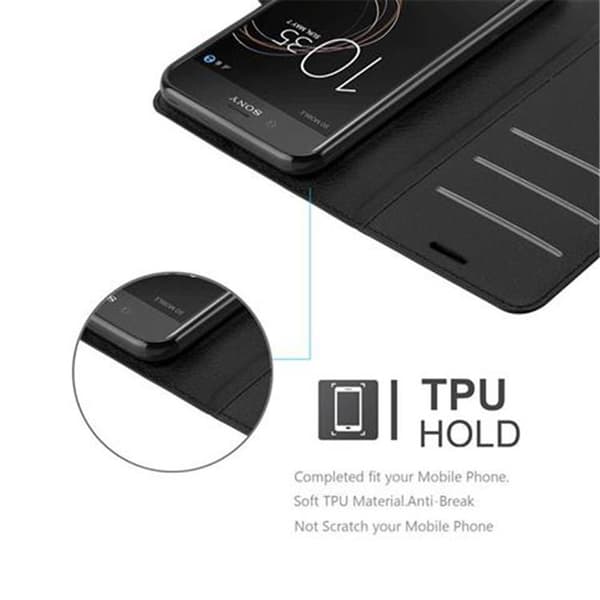 Sony Xperia XZ / XZs Plånboksfodral Fodral Skal Case med magnetisk stängning, ståfunktion och kortplats