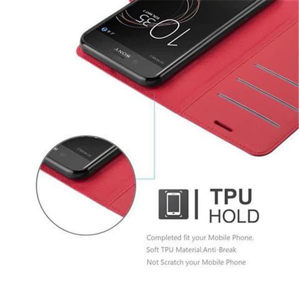 Sony Xperia XZ / XZs Plånboksfodral Fodral Skal Case med magnetisk stängning, ståfunktion och kortplats