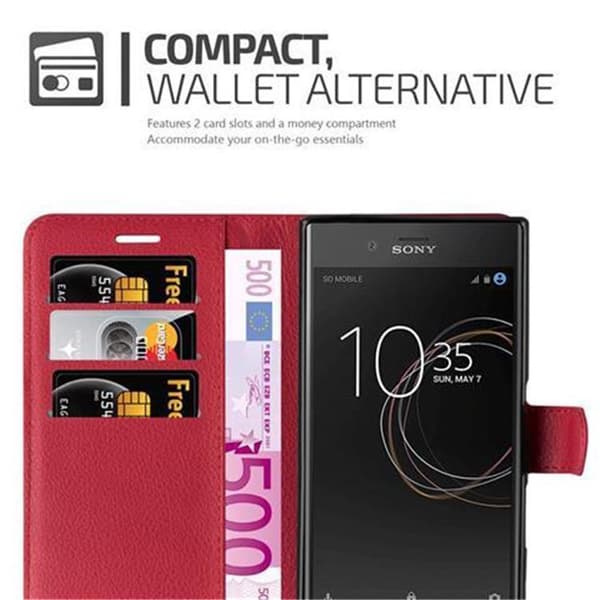 Sony Xperia XZ / XZs Plånboksfodral Fodral Skal Case med magnetisk stängning, ståfunktion och kortplats