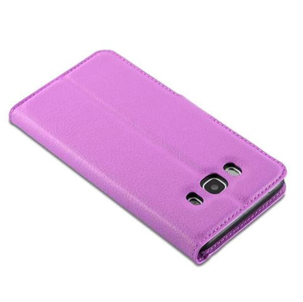 Samsung Galaxy J5 2016 Suojakotelo Lompakkokotelo Matkapuhelinkotelo Suojakuori jossa magneettisuljenta, jalusta-toiminto ja korttitasku