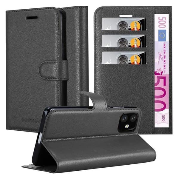 iPhone 11 Plånboksfodral Fodral Skal Case med magnetisk stängning, ståfunktion och kortplats