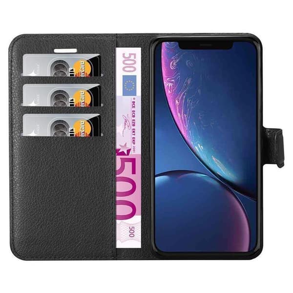 iPhone 11 PRO MAX Suojakotelo Lompakkokotelo Matkapuhelinkotelo Suojakuori jossa magneettisuljenta, jalusta-toiminto ja korttitasku
