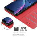 Pikkukuva 6 / 8: iPhone 11 PRO MAX Suojakotelo Lompakkokotelo Matkapuhelinkotelo Suojakuori jossa magneettisuljenta, jalusta-toiminto ja korttitasku