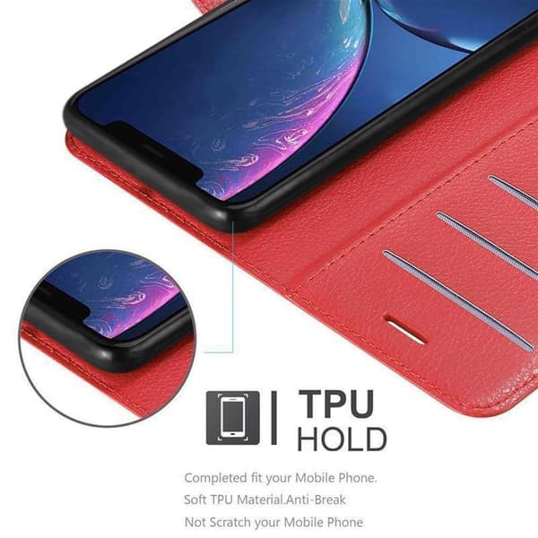 iPhone 11 PRO MAX Suojakotelo Lompakkokotelo Matkapuhelinkotelo Suojakuori jossa magneettisuljenta, jalusta-toiminto ja korttitasku