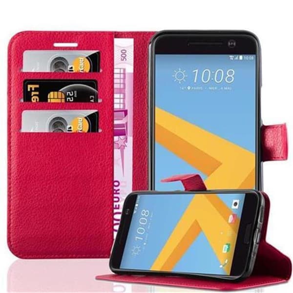 HTC ONE M10 Suojakotelo Lompakkokotelo Matkapuhelinkotelo Suojakuori jossa magneettisuljenta, jalusta-toiminto ja korttitasku