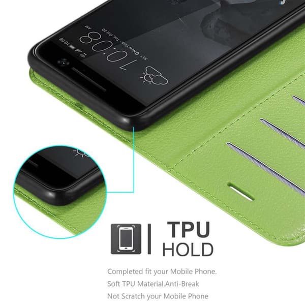 HTC ONE M10 Suojakotelo Lompakkokotelo Matkapuhelinkotelo Suojakuori jossa magneettisuljenta, jalusta-toiminto ja korttitasku