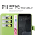 Pikkukuva 3 / 8: HTC ONE M10 Suojakotelo Lompakkokotelo Matkapuhelinkotelo Suojakuori jossa magneettisuljenta, jalusta-toiminto ja korttitasku