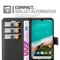 Miniatyrbilde 4 av 8: Deksel til Xiaomi Mi A3 Lommebokdeksel med magnetisk lukking, stativfunksjon og kortlomme