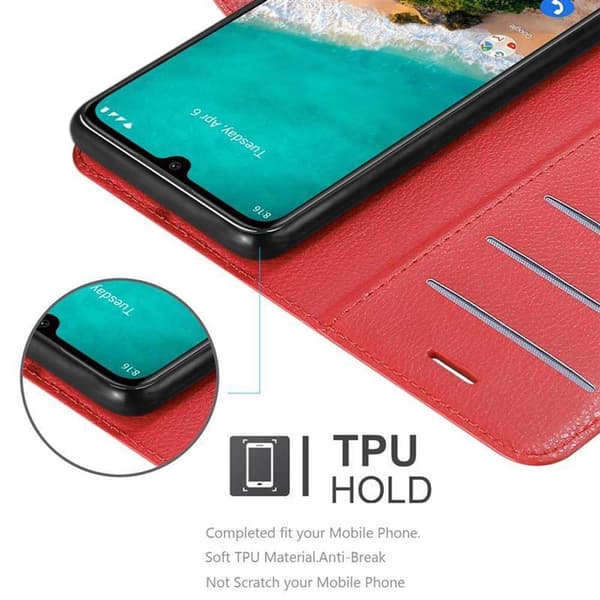 Xiaomi Mi A3 Plånboksfodral Fodral Skal Case med magnetisk stängning, ståfunktion och kortplats