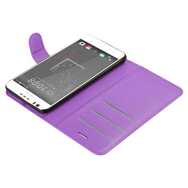 HTC Desire 10 LIFESTYLE / Desire 825 Plånboksfodral Fodral Skal Case med magnetisk stängning, ståfunktion och kortplats