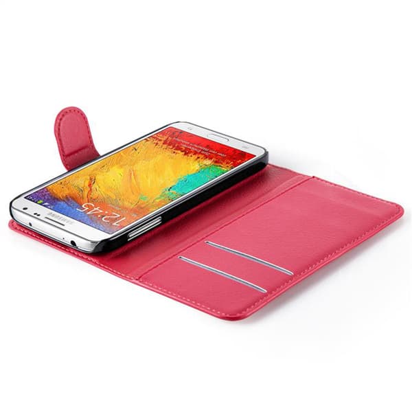 Samsung Galaxy NOTE 3 NEO Plånboksfodral Fodral Skal Case med magnetisk stängning, ståfunktion och kortplats