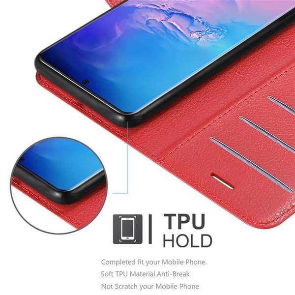 Deksel til Samsung Galaxy S20 ULTRA Lommebokdeksel med magnetisk lukking, stativfunksjon og kortlomme