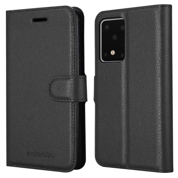 Deksel til Samsung Galaxy S20 ULTRA Lommebokdeksel med magnetisk lukking, stativfunksjon og kortlomme