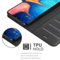 Pikkukuva 5 / 7: Samsung Galaxy A10e / A20e Suojakotelo Lompakkokotelo Matkapuhelinkotelo Suojakuori jossa magneettisuljenta, jalusta-toiminto ja korttitasku