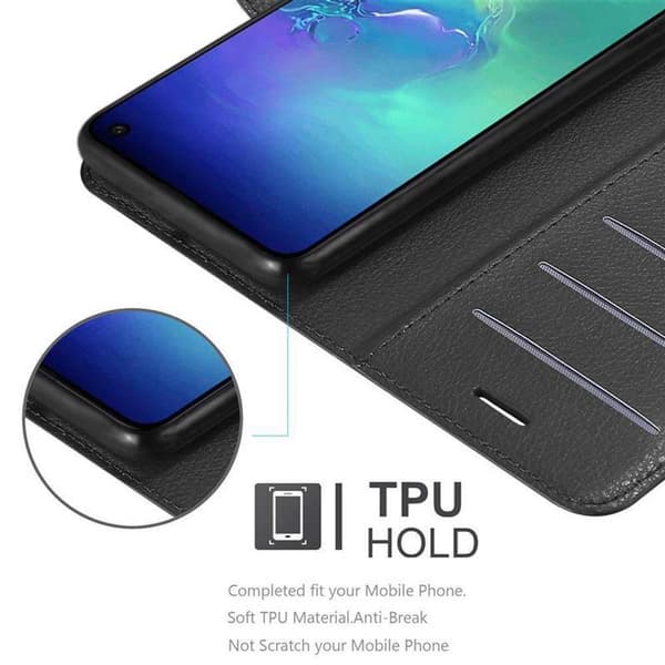 Samsung Galaxy S10e Plånboksfodral Fodral Skal Case med magnetisk stängning, ståfunktion och kortplats
