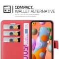 Miniatyrbilde 3 av 8: Deksel til Samsung Galaxy A11 / M11 Lommebokdeksel med magnetisk lukking, stativfunksjon og kortlomme